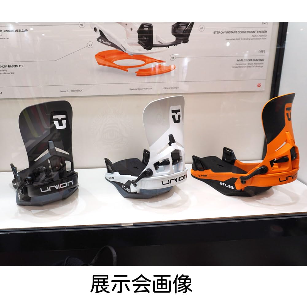 Amazon | UNION ユニオン スノーボード ビンディング ATLAS STEP ON 25
